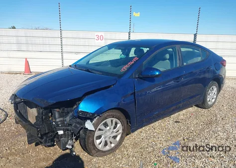 2019 Hyundai Elantra Se z USA, uszkodzony, nr VIN 5NPD74LFXKH496984